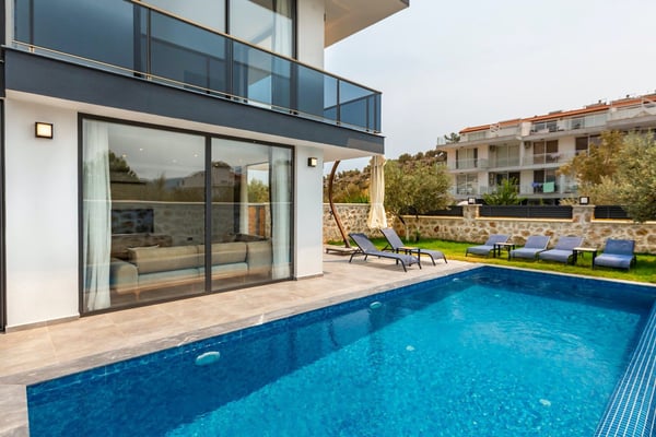 Villa Gigil-2, Kalkan Merkezde, Çift Jakuzi ve 3 Odalı 3