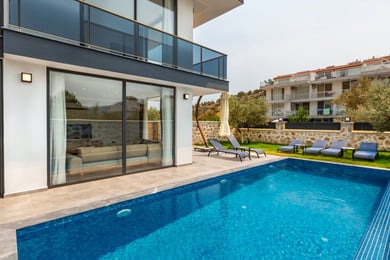 Villa Gigil-2, Kalkan Merkezde, Çift Jakuzi ve 3 Odalı 3