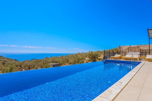 Villa Tarab-3, Deniz Manzaralı, Hamam, Sauna ve Jakuzili 2