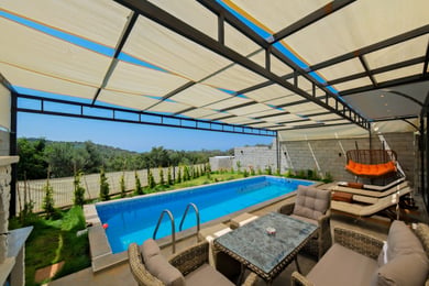 Villa Arp-3, Deniz Manzaralı, Jakuzili ve 2 Odalı 3
