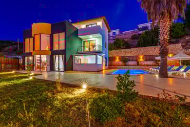 Villa Pile, Muhteşem Deniz Manzaralı, Saunalı ve Türk Hamamlı 1