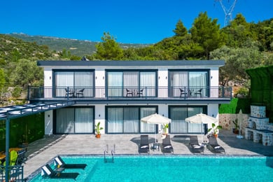 Villa Sümbül-2, Kalkan Bölgesinde, Jakuzi ve 3 Odalı 1