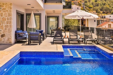 Villa Mikagiru, Deniz Manzaralı, Hamam, Sauna 3