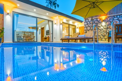 Villa Lilith-1, Kalkan Bölgesinde, Tek Odalı, Korunaklı 1