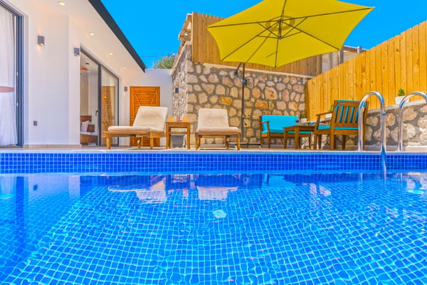 Villa Lilith-1, Kalkan Bölgesinde, Tek Odalı, Korunaklı 2