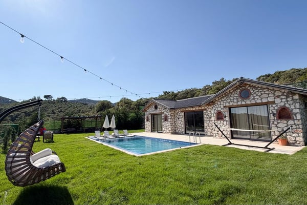 Villa Mardarel-1, Kalkan Bölgesinde, Geniş Havuzlu, Doğa Manzaralı 3