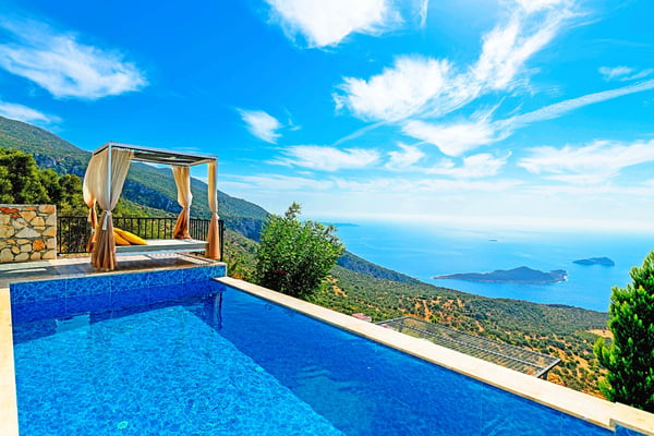 Villa Violeta-4, Deniz Manzaralı, 2 Kişilik ve Jakuzili 2