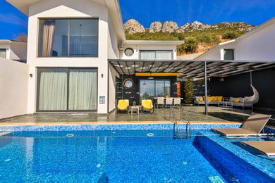 Villa Violeta-6, Deniz Manzaralı, 3 Odalı, Jakuzili 2