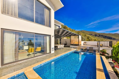 Villa Violeta-7, Deniz Manzaralı, 3 Odalı, Jakuzili 1