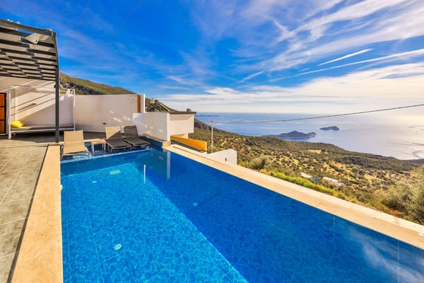 Villa Violeta-8, Deniz Manzaralı, 3 Odalı, Jakuzili 3