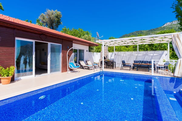 Villa Meşe, Deniz Manzaralı, Doğa İçerisinde, Jakuzili 2