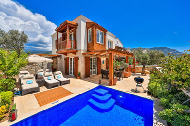 Villa Kalunta, Geniş Havuzlu, Sinema Odalı 2