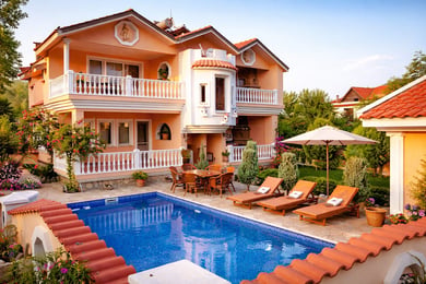 Villa Lagün, Dalyan`da, 8 Kişilik, 4 Odalı, Özel Havuzlu 1