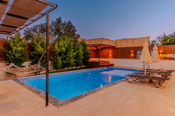 Villa Bally-2, Jakuzili, 2 Odalı, Korunaklı 2