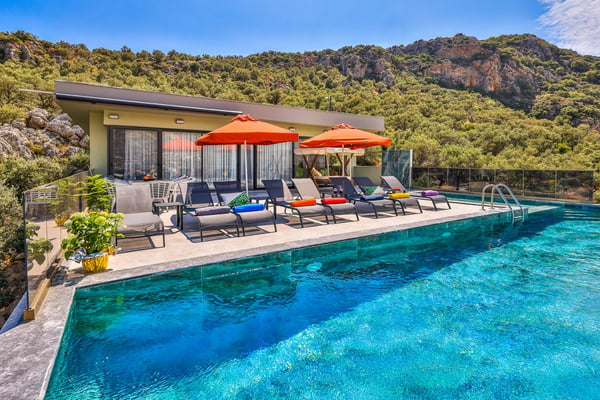 Villa Desbundar, 4 Odalı, Sauna, Hamam ve Deniz Manzaralı 2