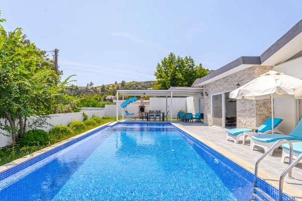 Villa Hayli-5, Kalkan Bölgesinde, Geniş Havuz ve 2 Odalı 1