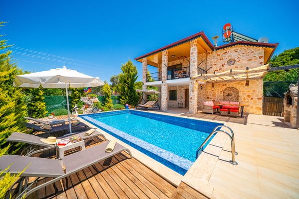 Villa Sun, Kaş Bölgesinde, Altı Kişilik, Üç Odalı 1
