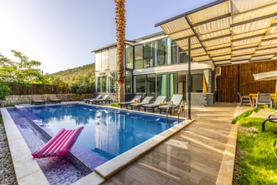 Villa Şans, 5 Odalı, Çift Jakuzili, Sauna ve Sinema Odalı 2