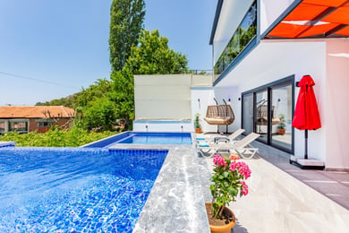 Villa Paye, Korunaklı Yüzme Havuzlu, Markete Yakın ve Jakuzili 3