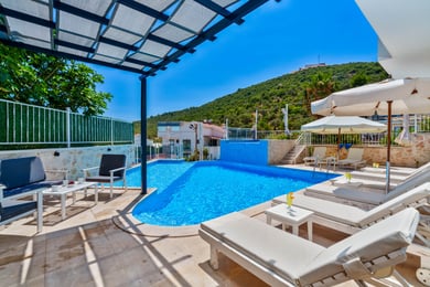 Villa Cibran, Merkezi Konumda, Muhteşem Deniz Manzaralı 3