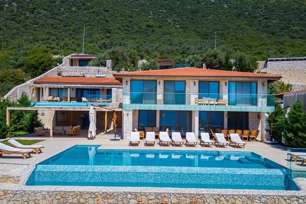 Villa Yerdeniz‑1, Denize Sıfır & Özel Plaj, Deniz Manzaralı 3