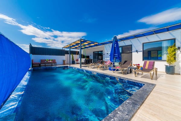 Villa Yekdil, Jakuzi, Sauna ve 5 Kişilik 3