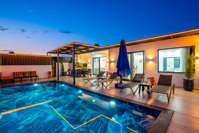 Villa Yekdil, Jakuzi, Sauna ve 5 Kişilik 1
