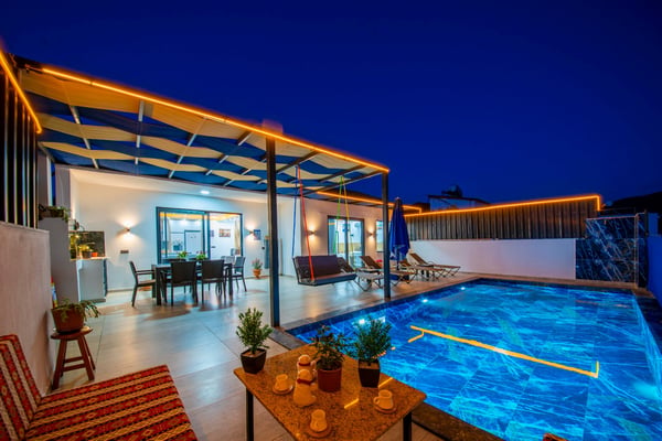 Villa Yekdil, Jakuzi, Sauna ve 5 Kişilik 2
