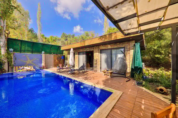 Villa Ahter-2, Kalkan Bölgesi`nde, Jakuzili, Tek Odalı 1