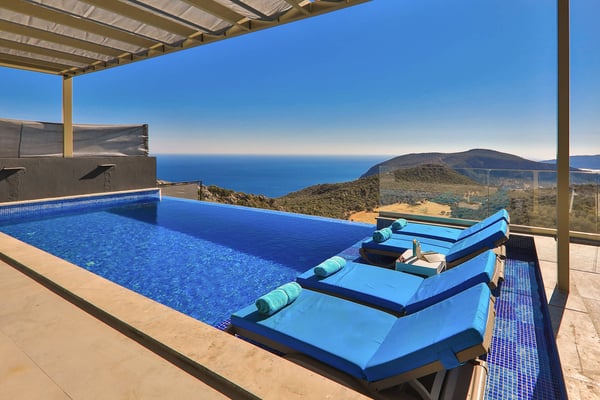 Villa Casa Blanca, Doğa İçerisinde, Deniz Manzaralı Lüks Villa 1