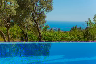 Villa Peso, Korunaklı Yüzme Havuzlu, Deniz Manzaralı Villa 3