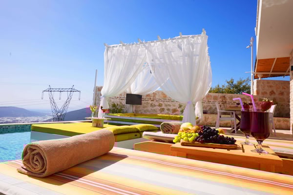 Villa Sofyan-3, Süit Odalı, Denize Yakın, Muhafazakar Villa 1