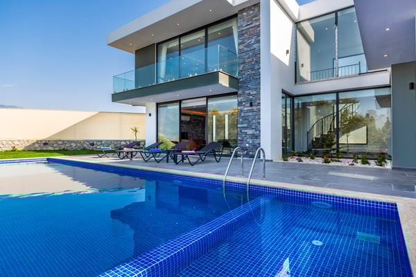 Villa Merita, İki jakuzili, Çocuk Havuzlu, Manzaralı Lüks Villa 1