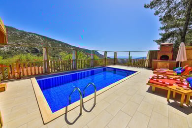 Villa Opak, Süit Odalı, Jakuzili, Doğa İçinde Muhafazakar Villa 2