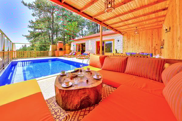 Villa Opak, Süit Odalı, Jakuzili, Doğa İçinde Muhafazakar 1