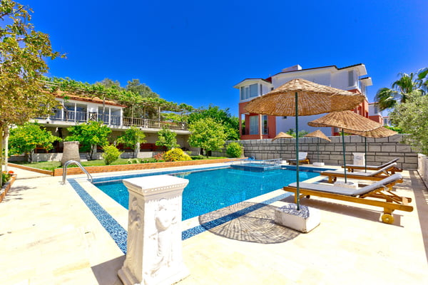 Villa Patara-1, Kaş, Patara mevkiinde, Jakuzili, Denize yakın 4 Odalı Villa 2