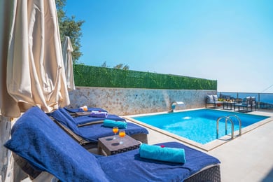 Villa Rüzgar, Geniş Havuzlu, Merkezi Konumda Korunaklı 1