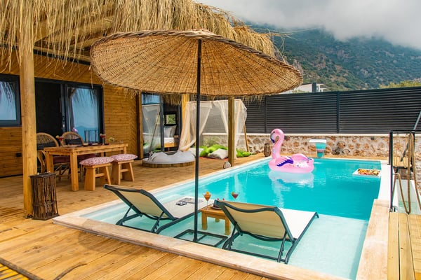 Candy House-5, Kalkan Bölgesinde, Muhteşem Manzara ve 1 Odalı 3