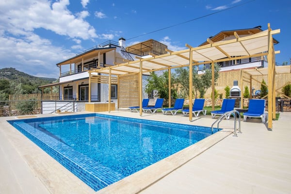 Villa Buğday, Doğa İçerisinde, Jakuzili, Şömineli Villa 2