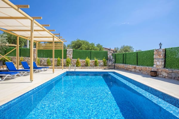 Villa Buğday, Doğa İçerisinde, Jakuzili, Şömineli Villa 3