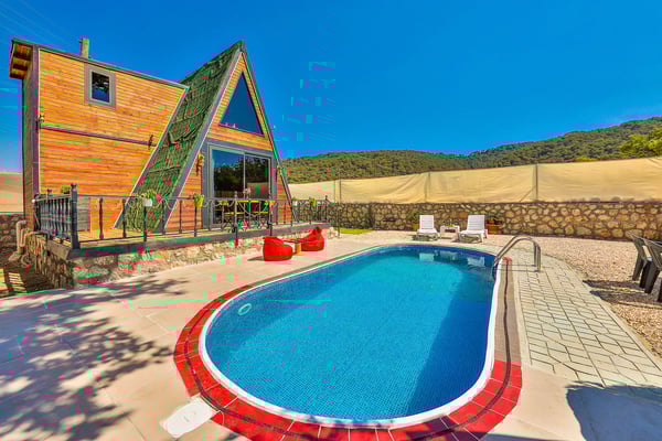 Villa Belen, Doğa İçerisinde, Muhafazakar Havuzlu Villa 3