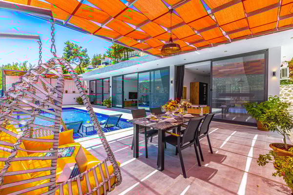 Villa Mars, Korunaklı Havuzlu, Dört Kişilik Muhteşem Villa 2