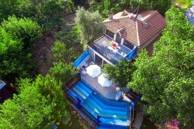 Villa Mask, Sauna ve Hamamlı, Geniş Havuzlu Lüks Villa 1