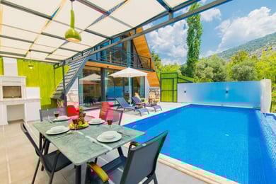 Villa Arjantin, Korunaklı Havuzlu, Jakuzili ve Balayına Uygun 2