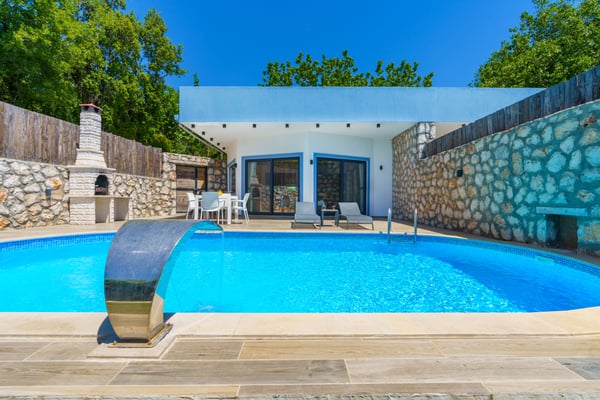 Villa Süity-2, Kalkan Bölgesinde, Tek Odalı, Jakuzili 3