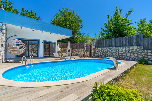 Villa Süity-1, Kalkan Bölgesinde, Tek Odalı, Saunalı ve Jakuzili Balayı Villası 2