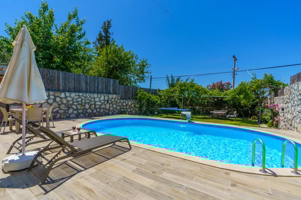 Villa Süity-1, Kalkan Bölgesinde, Tek Odalı, Saunalı ve Jakuzili Balayı Villası 3