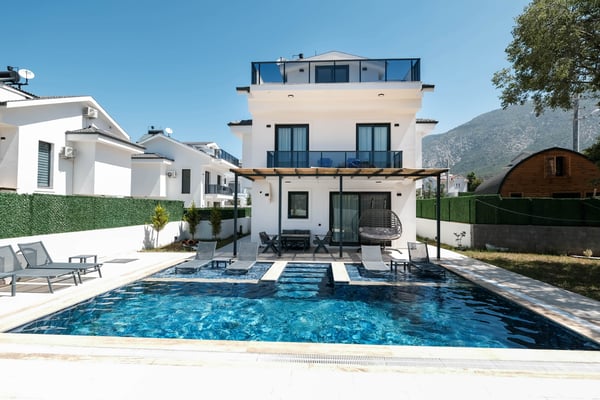 Villa Radika-1, Ölüdeniz Bölgesinde, 3 Odalı, Jakuzili Villa 3