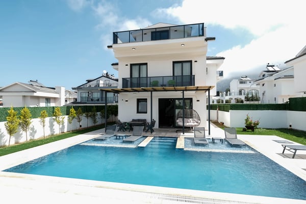Villa Radika-2, Ölüdeniz Bölgesinde, 3 Odalı, Jakuzili Villa 1
