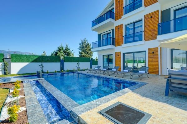 Villa Mozart, Fethiye Bölgesinde, 4 Odalı, Havuzu Isıtmalı, Korunaklı Villa 3